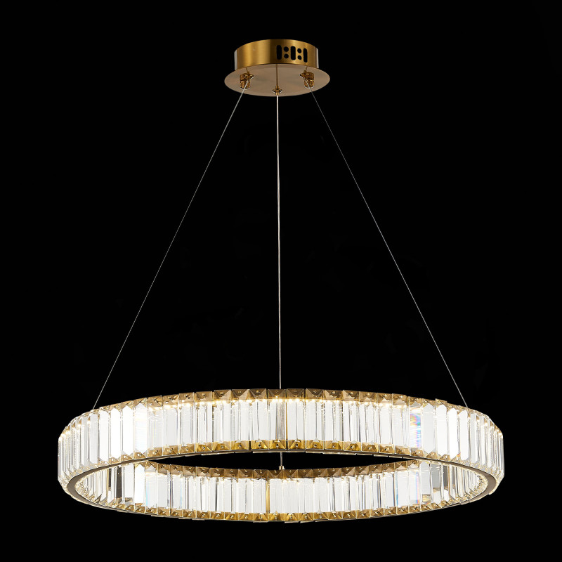 Люстра подвесная 62 см, 40W 4000K ST LUCE TIVOLI SL1622.363.01 Латунь