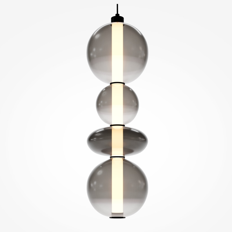 Подвесной светильник 20*20*387 см, LED, 36W, 3000К, Maytoni Futuro MOD307PL-L36B3K черный