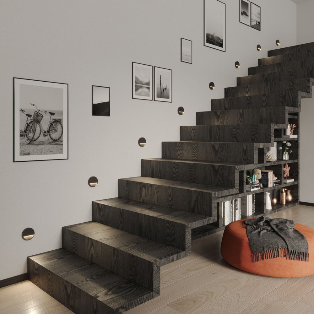 Подсветка для лестниц Novotech Over Vespera 0,4Вт 1000mAh Li-ion 359708, серый