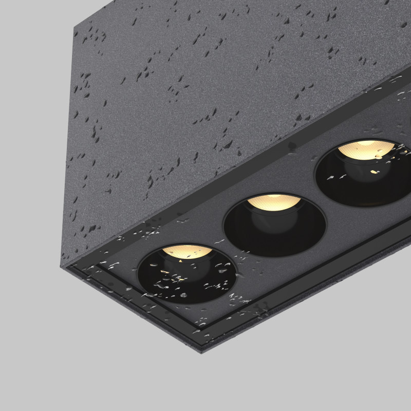 Светильник 15*5 см, LED 10W, 3000К, Графит Maytoni Ares O309CL-L10GF3K