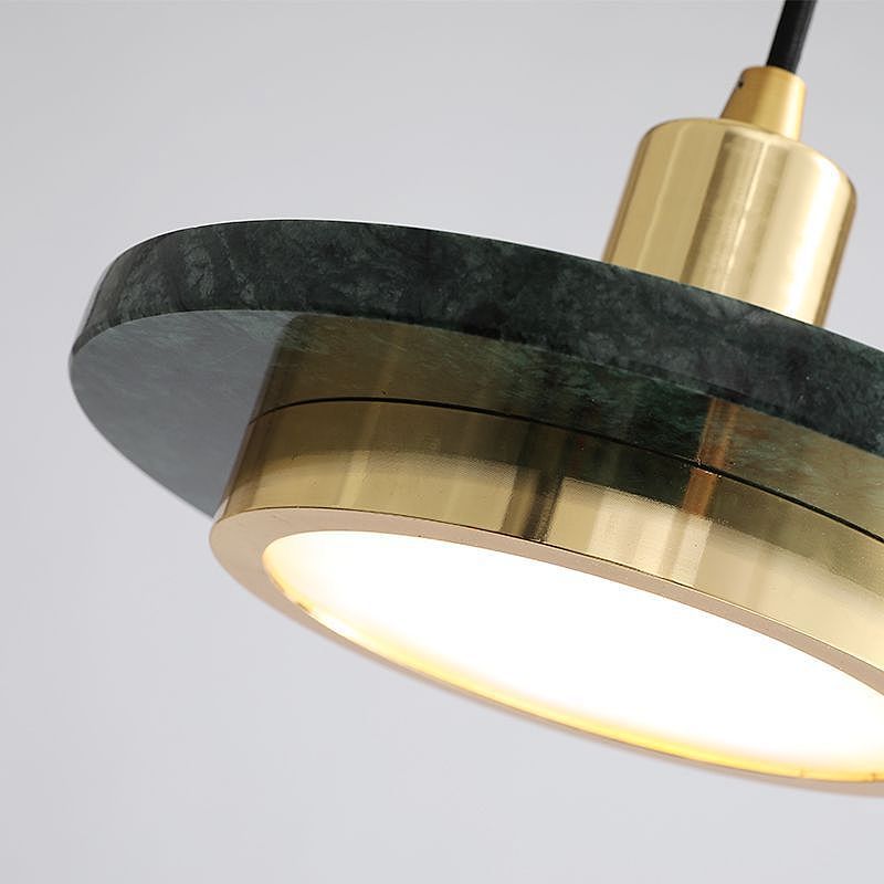 Светильник подвесной *20-180 см, 1*LED*10W, 3000K, Lightera Croix LE129L-20GRA, Латунь