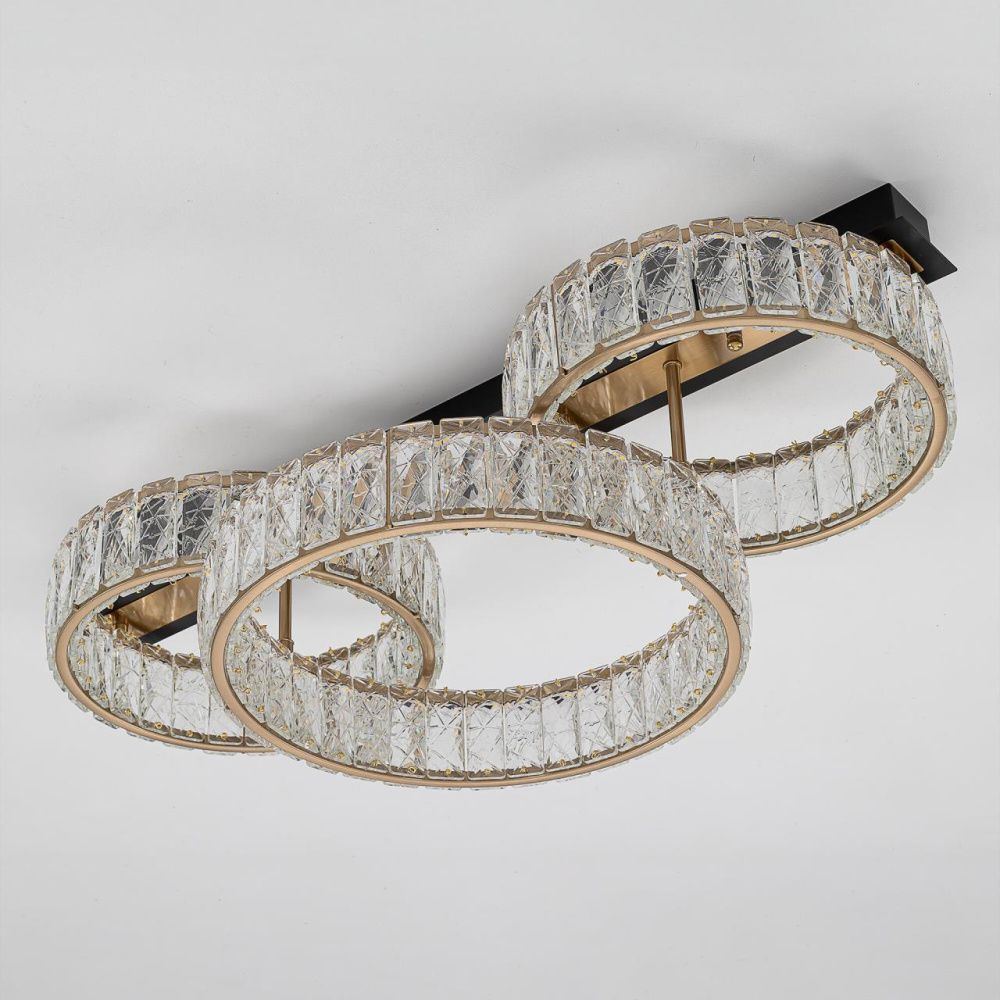 Светильник 75 см, 45W, 3000K, Citilux PALANT CL325162 LED, черный-бронза