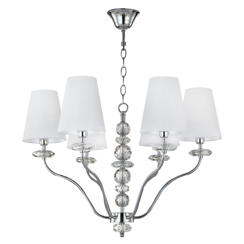 Люстра 69 см, Crystal Lux ARMANDO SP6 CHROME Хром