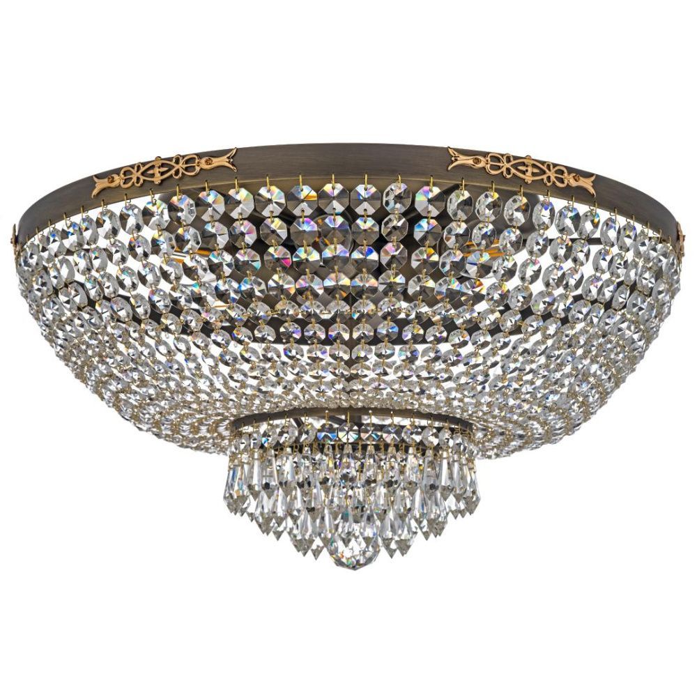 Люстра *50*30 см, 6*E27*60W, Dio D`arte Lodi Antique Lodi E 1.2.50.100 A, Бронза