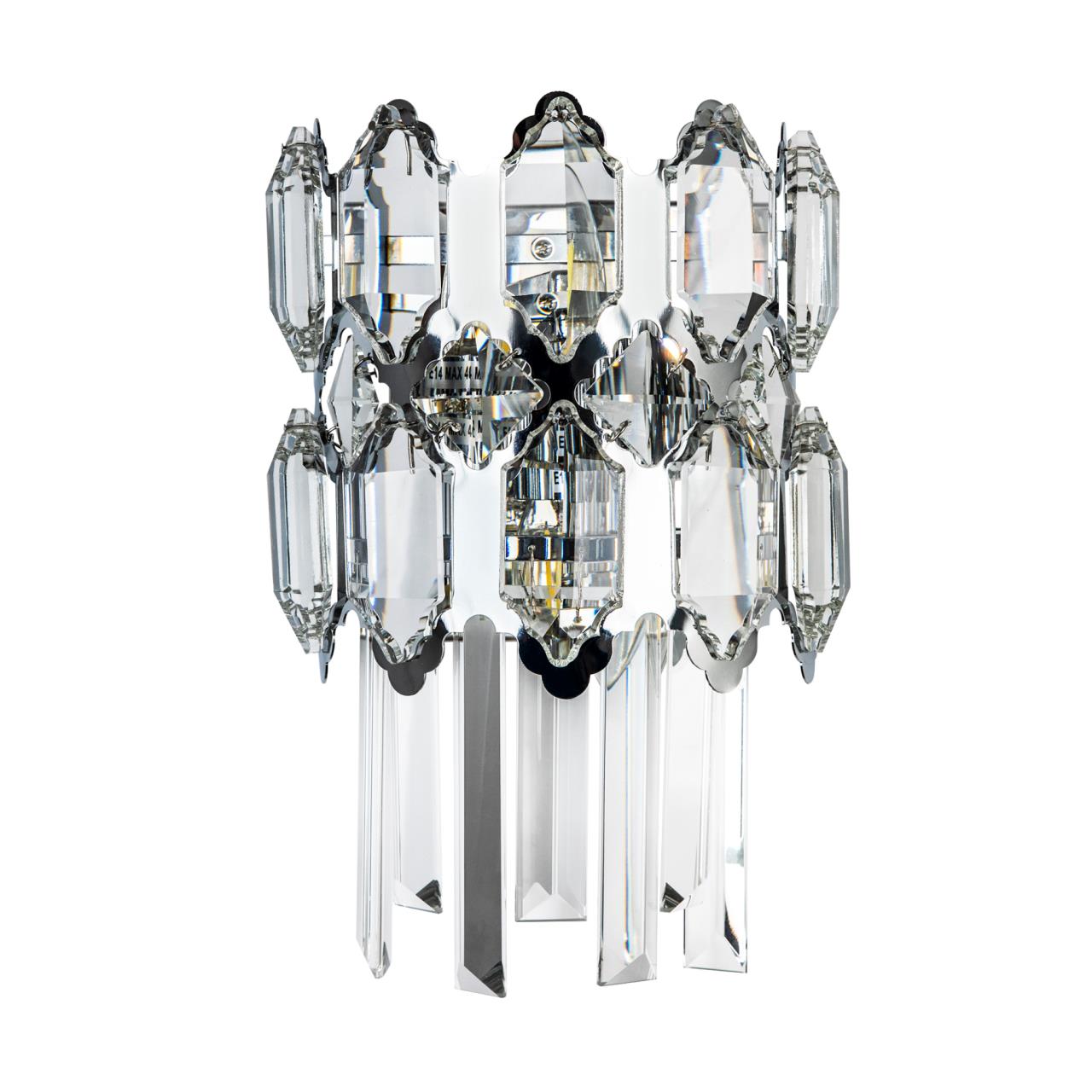 Бра 19*13* см, Е14 2x40W, , Хром MODELUX ML.97008.02 CR