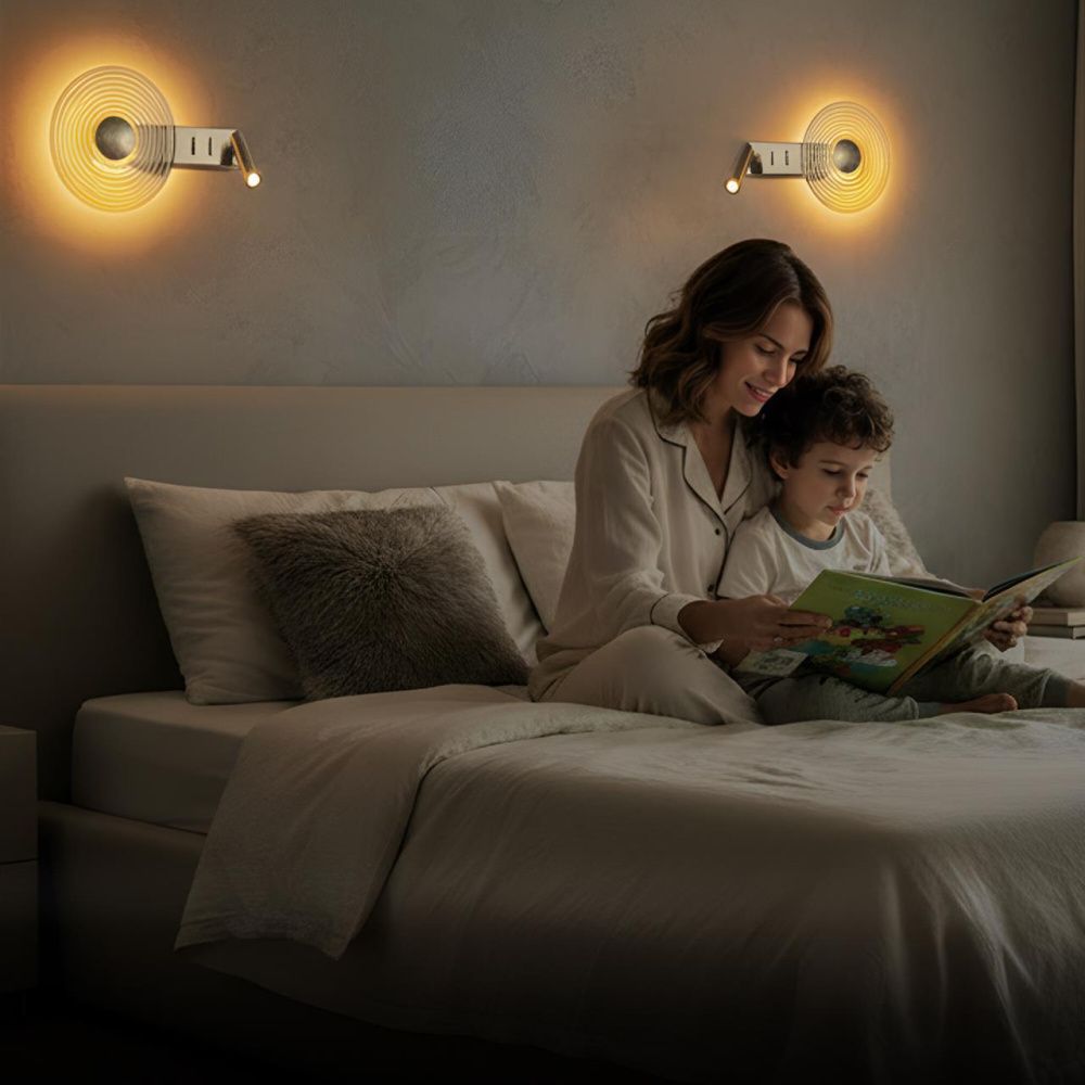 Бра 33 см, 10W, 3000K, Citilux CORTA CL245031, матовый хром