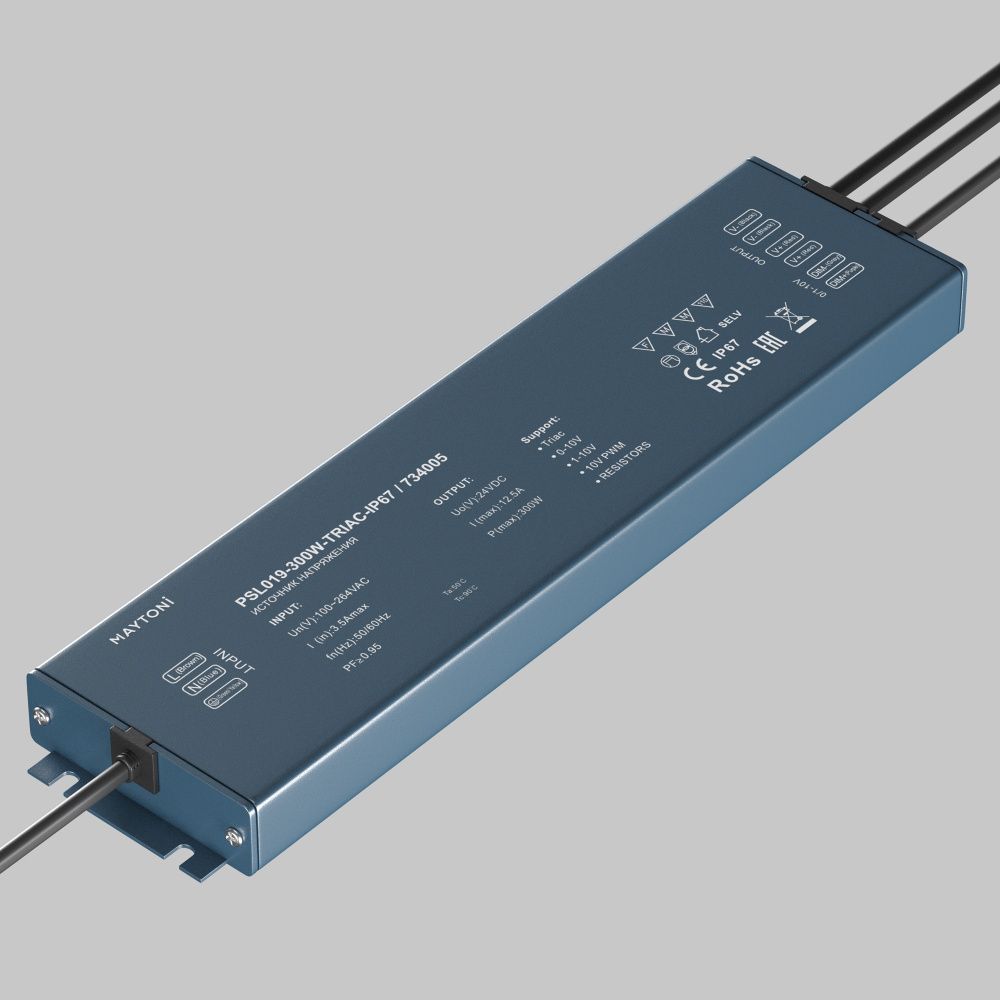 Источник напряжения 24V PSL019-300W-TRIAC-IP67 Maytoni Lighting control  734005
