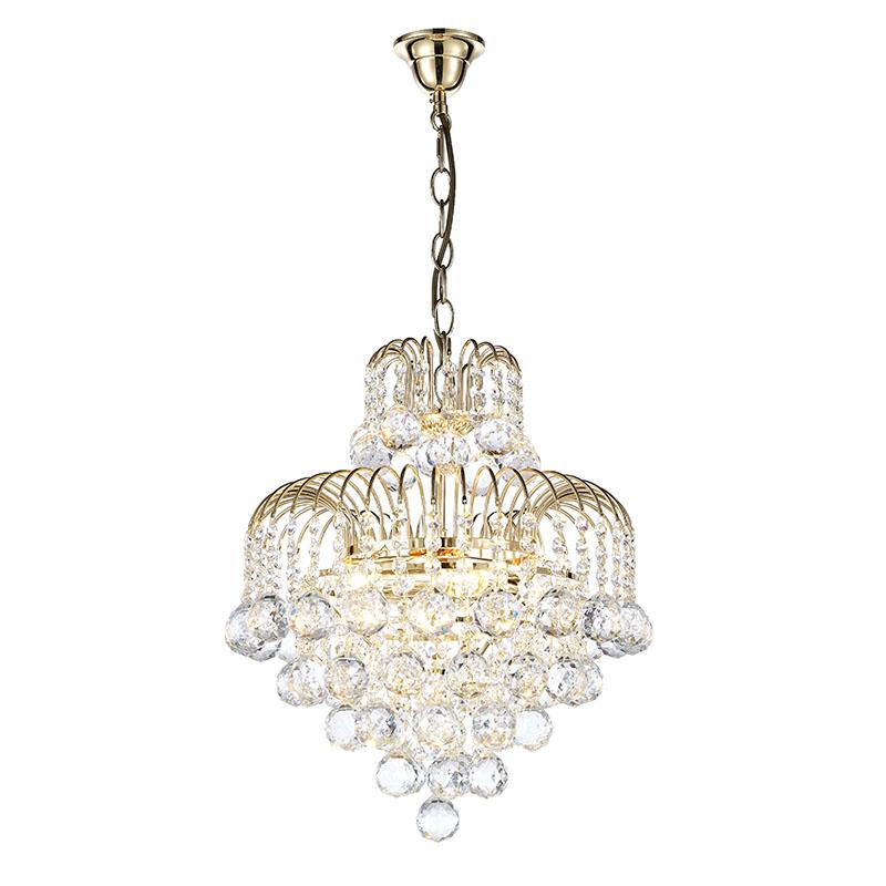 Люстра *40*50 см, 4*E14*40W, Arti Lampadari Bellagio Bellagio E 1.5.40.100 G, Золото