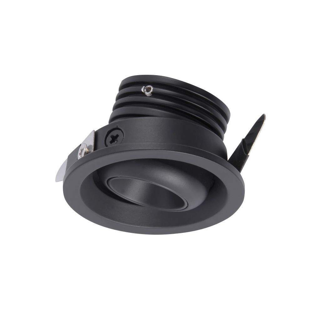 Светильник встраиваемый 5*3 см, вр 4,2 см, *LED*3W, 4000K, Mantra Neptuno MAN7454, чёрный