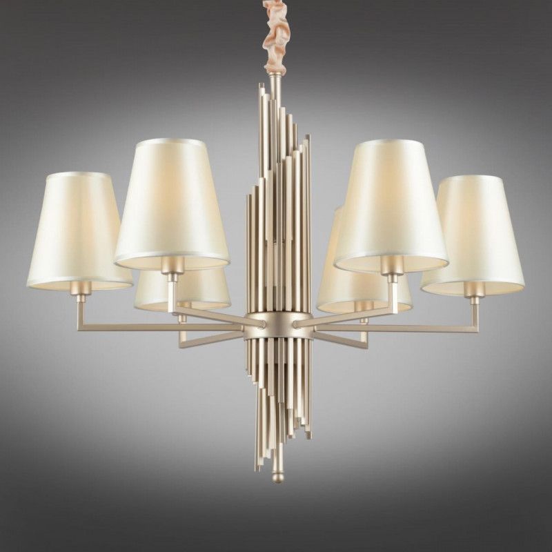 Подвесная люстра 65*62-80 см, 6*E14, 40W, Omnilux Omnilux 722 OML-72203-06, золотой