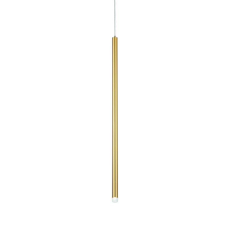 Подвесной светильник *2*70-150 см, *LED*5W, 3000K, Lightstar Tubo LT7473331, золотой