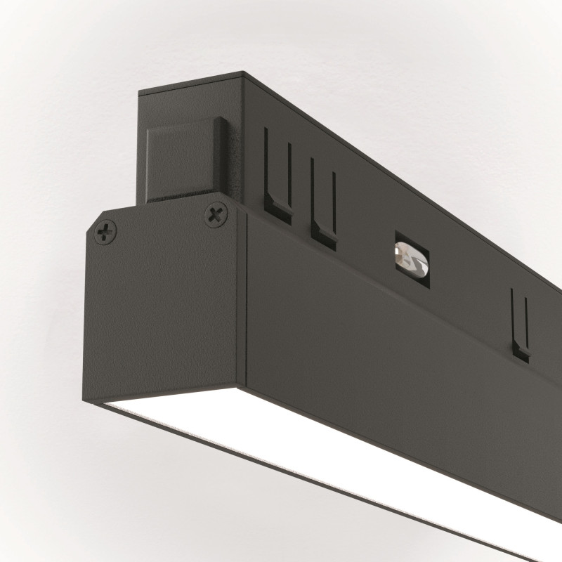 Светильник 30 см, 12W, 3000K-6000K Maytoni Technical BASIS Exility LED TR030-4-12W3K-WW-DS-B черный, 120°, Dim Exility