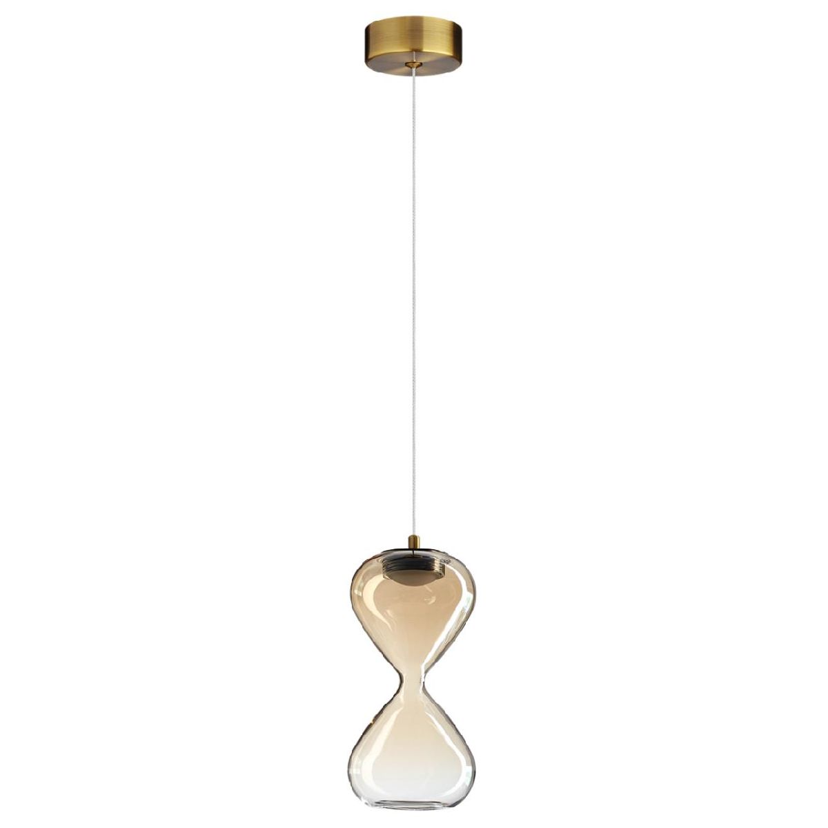 Подвесной светильник 10 см, 4W, 4000K, Odeon Light Pendant Glessi 5093/4LA, бронза