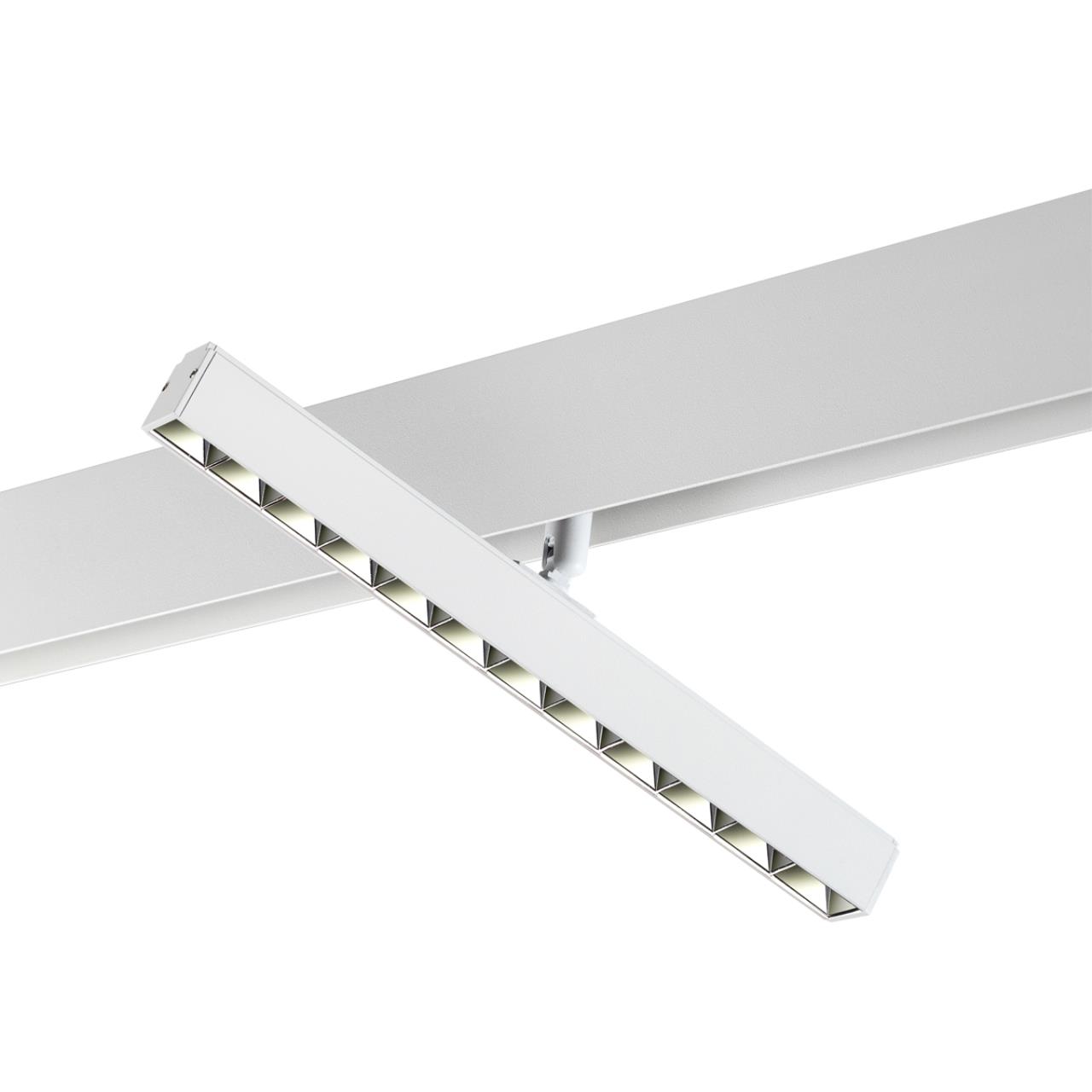 Трековый светильник для низковольтного шинопровода LED Novotech Flum 358609, 12W  LED, 4000K, белый