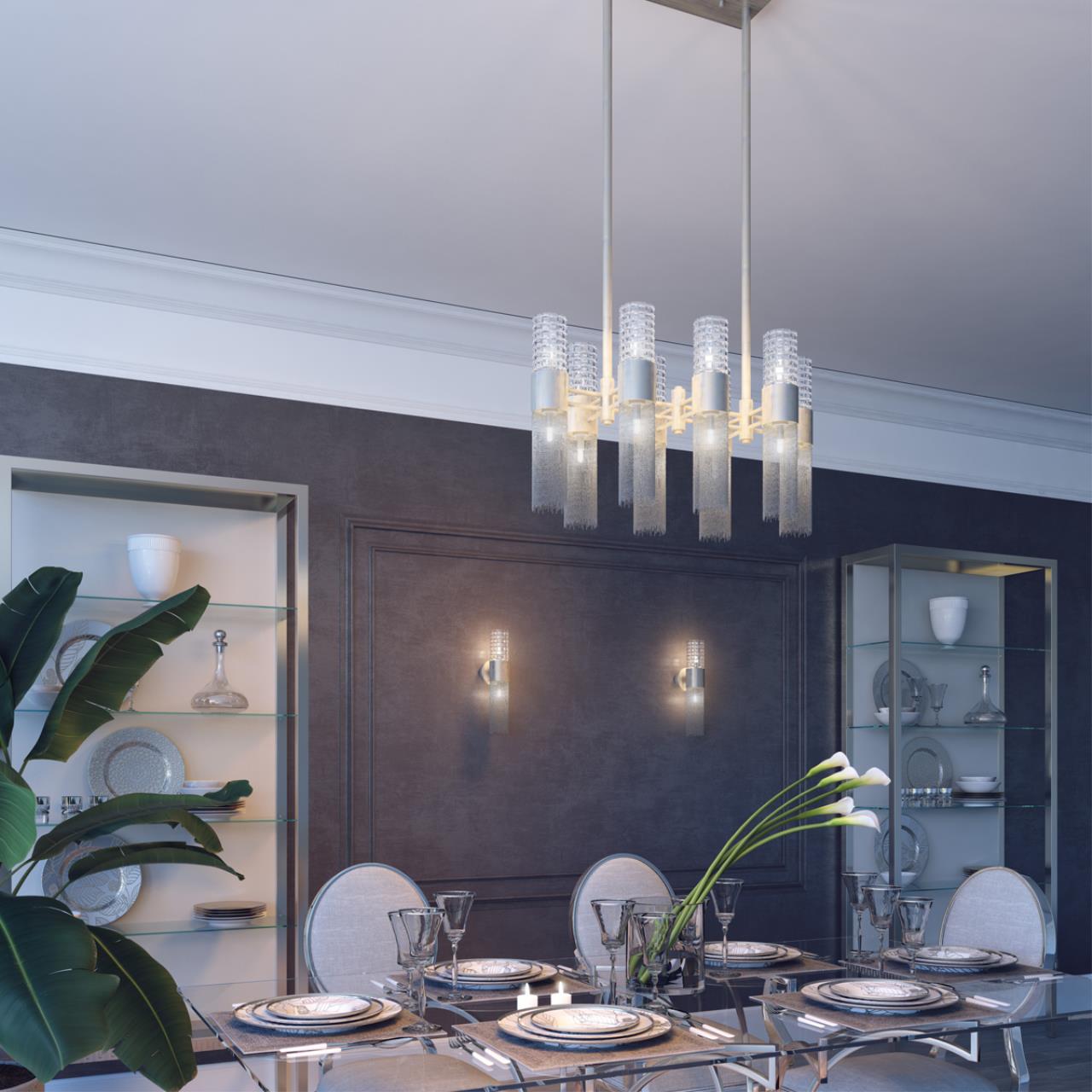 Бра Odeon Light Perla 4631/2W, серебро