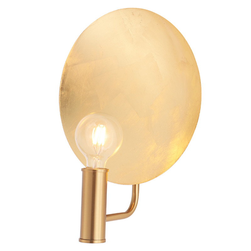 Бра 39 см, Crystal Lux SUNSHINE AP1 GOLD, золото-латунь