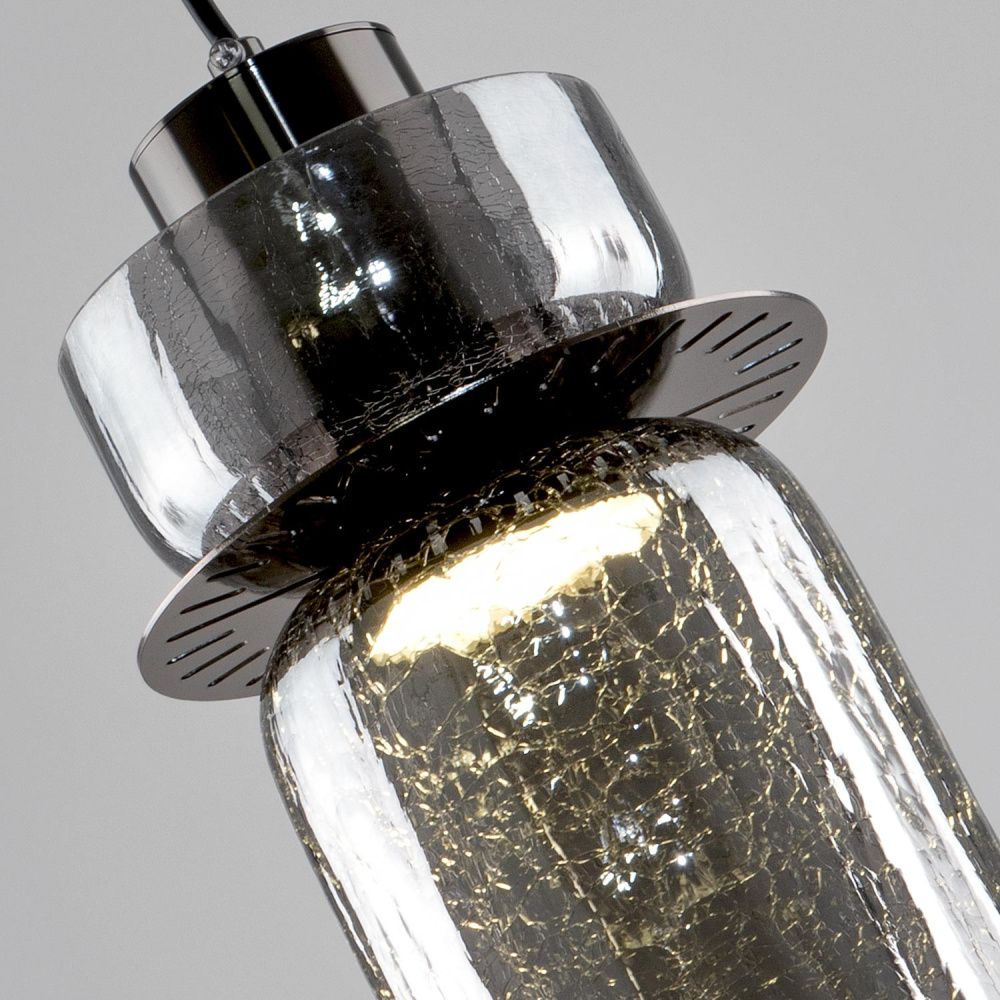 Подвесной светильник 16*37/145 см, LED 10W, 3000-6500К MODESTYLE MS.1410.120 BK черный