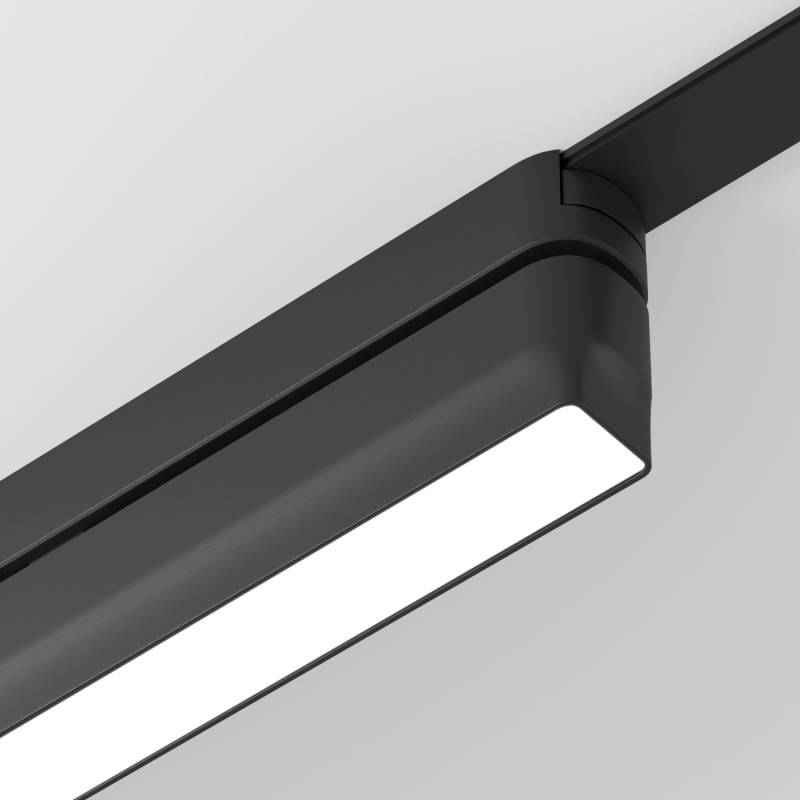 Светильник на шине 23*2,6*6 см, LED * 9W, 3000-6500К, Denkirs Air Linear DK5363-BK, черный