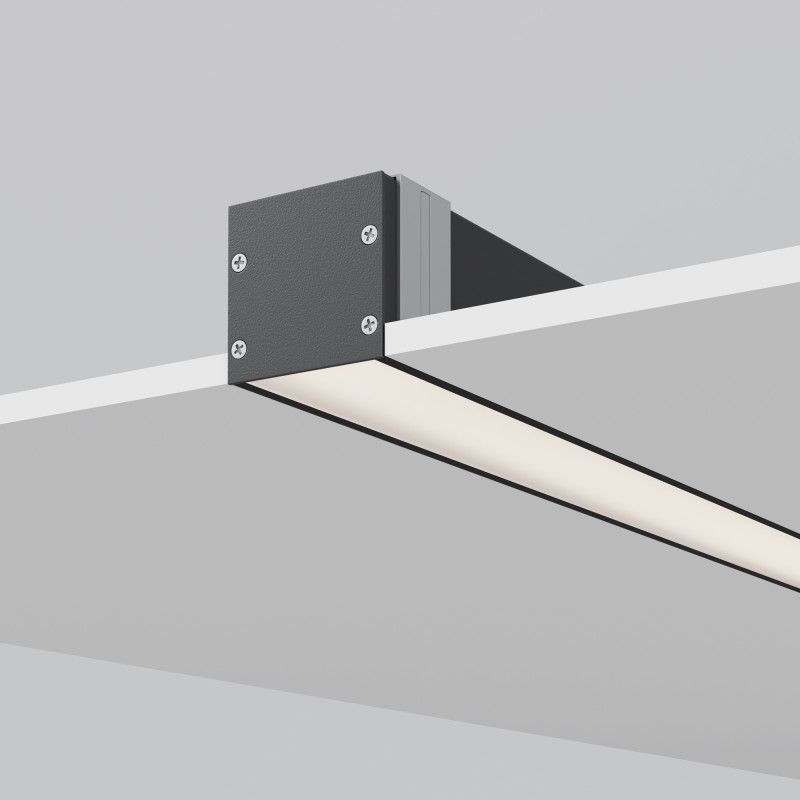 Радиусный профиль ALM-3535R-B-D-2.5M 3,5*3,5*250 см, Maytoni Led Strip черный