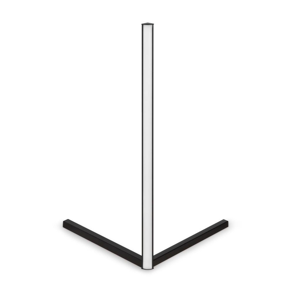 Настольный светильник 24,5*24,5*-55 см, *LED*9W, 4000K, Freya Союз/Union FR6062TL-L10B, Черный