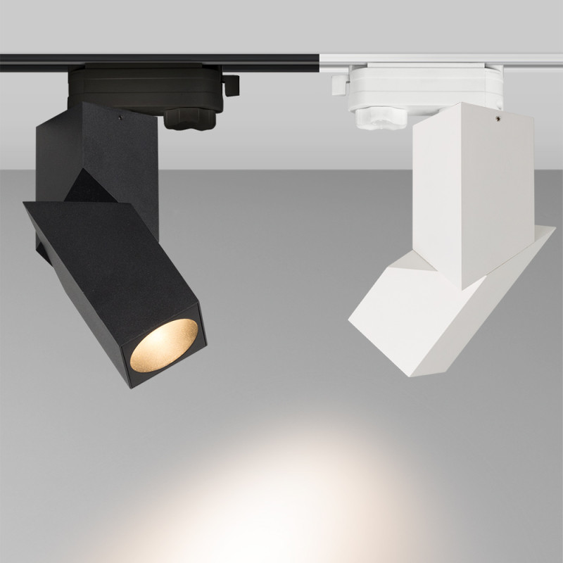 Светильник на шине Arlight 026760(1) 6*6*19,5 см, 12W, белый (дневной)K,