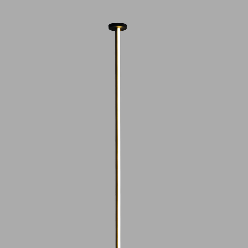 Торшер *8*300 см, LED *  40W, 3000К Mantra Vertical 7354, черный