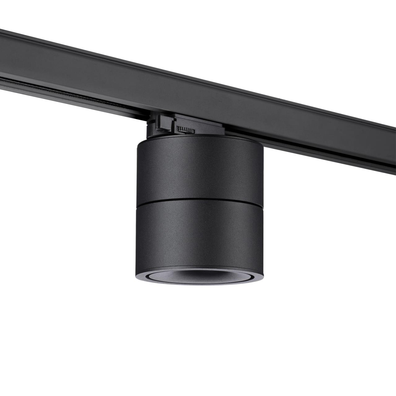 Светодиодный светильник 10 см, 15W, 4000K, Novotech Groda 358779, черный