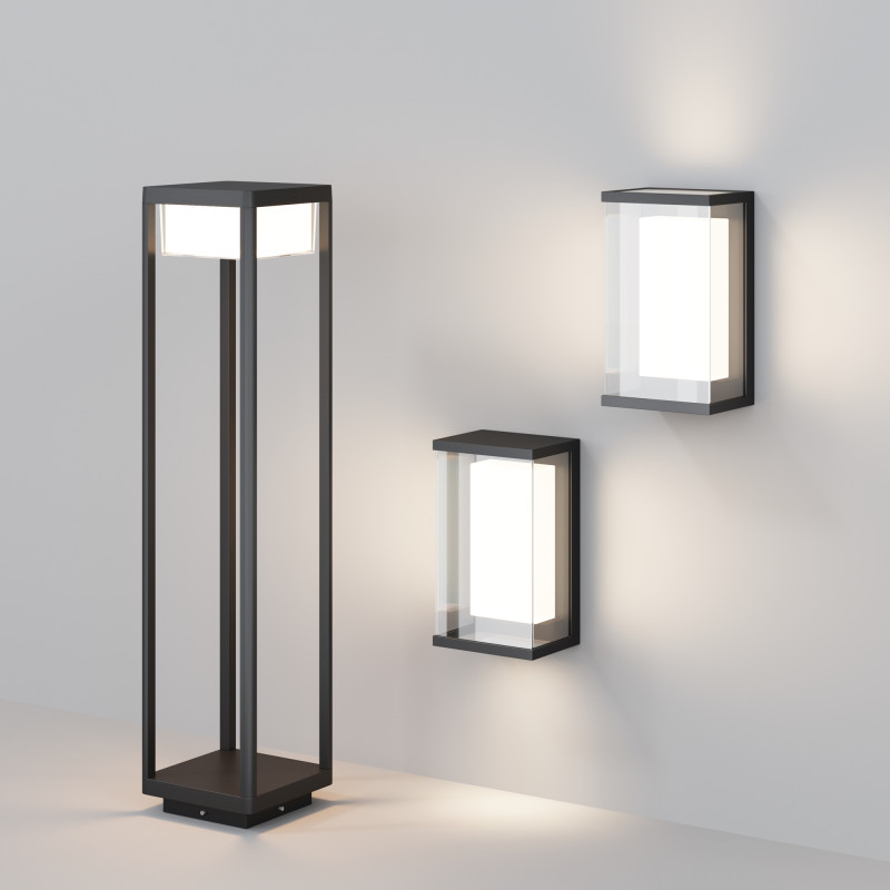 Светильник настенный 15,2*11,5*26,5 см, LED, 10W, 3000К, Maytoni Baker Street O021WL-L10B3K черный