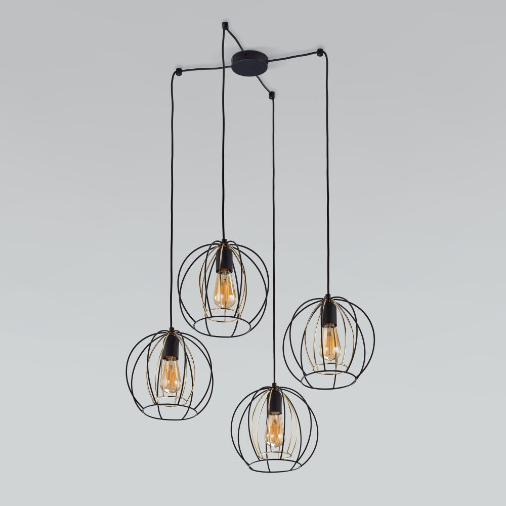 Подвесной светильник 55 см TK Lighting Jaula 6598 Jaula