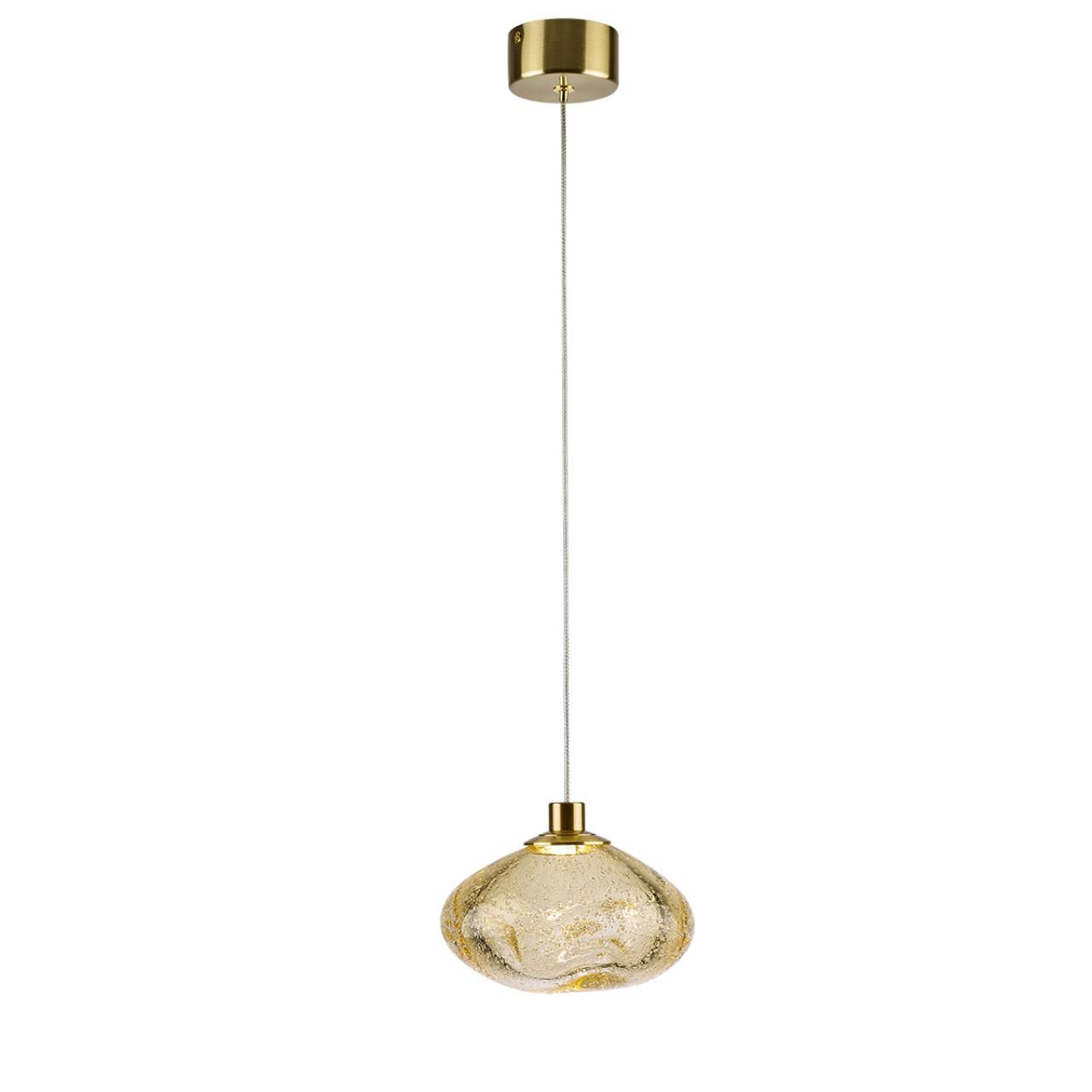 Подвесной светильник 17*168 см, 1*LED*4W 3000K Odeon Light MELA 7042/4L бронзовый