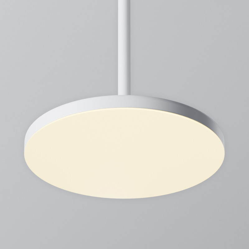 Подвесной светильник 18,5*18,5*195 см, LED, 12W, 3000К, Maytoni Technical PLATO P076PL-L12W3K-W белый