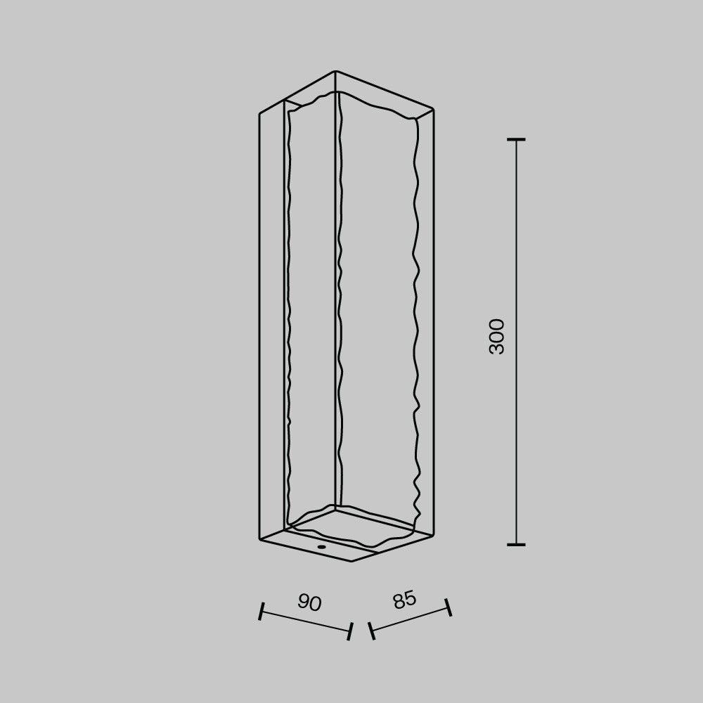 Настенный светильник MODESTYLE MS.9020.300 BS