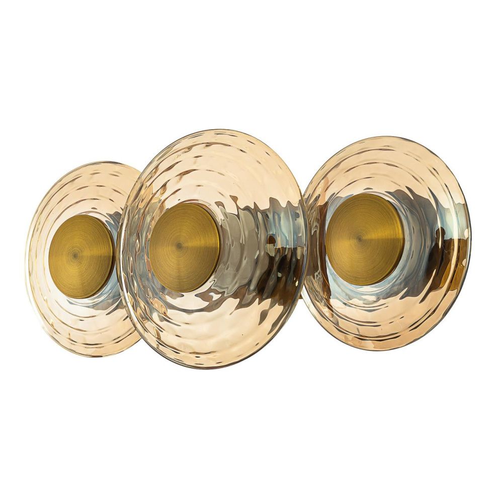 Светильник 35 см, 18W, 3000K, Citilux JANTAR CL240333, латунь