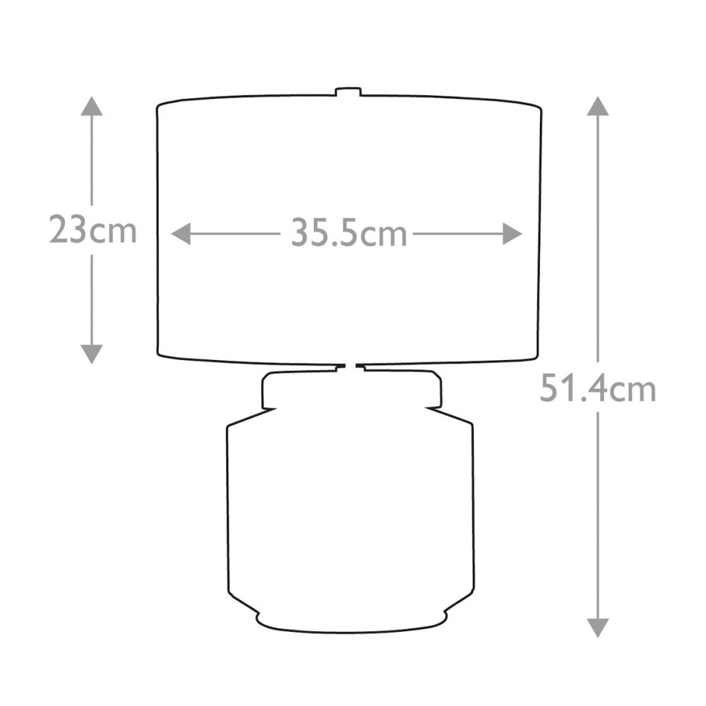 Настольная лампа Elstead Lighting, Арт. LUGA-TL-NATURAL