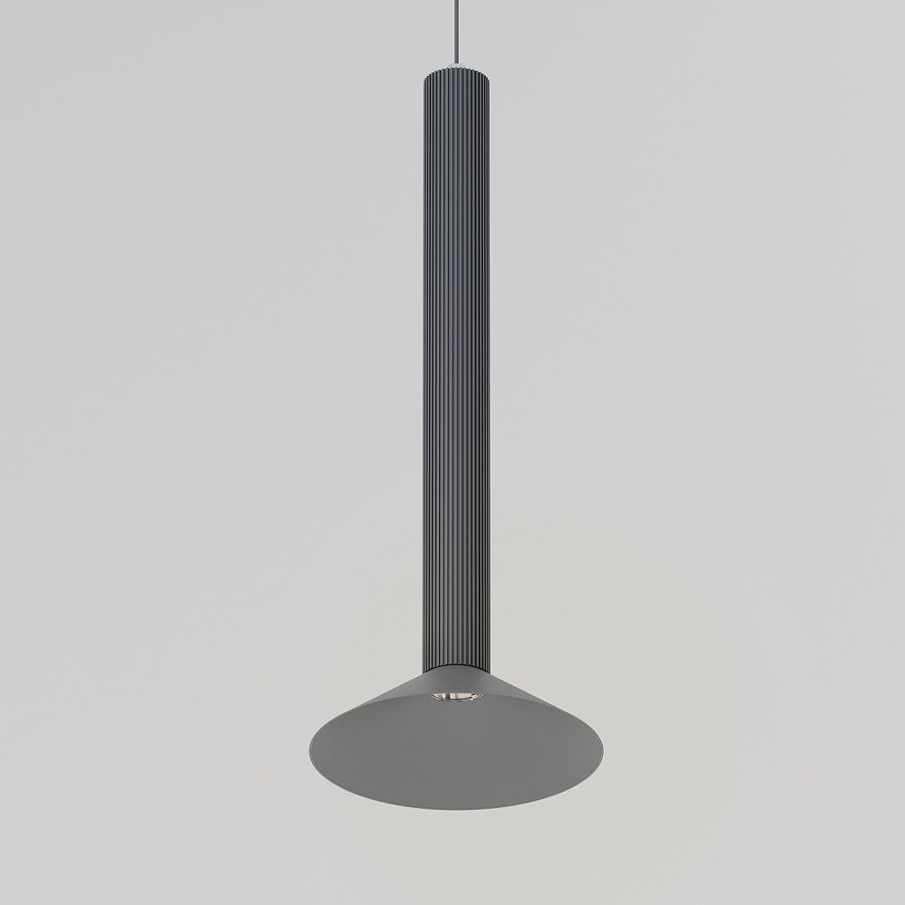 Подвесной акцентный светильник 15*15*156 см, LED, 7W, 4000K, Elektrostandard Fest 50315 LED, графит