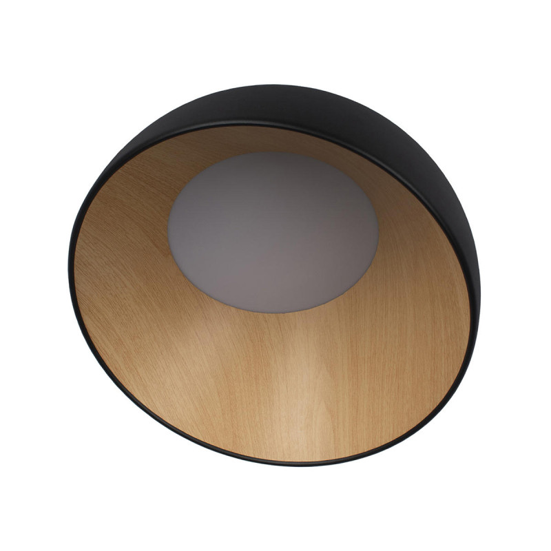 Светодиодный светильник 35 см, 24W, 4000K, Loft It (Light for You) Egg 10197/350 Black, черный-дерево