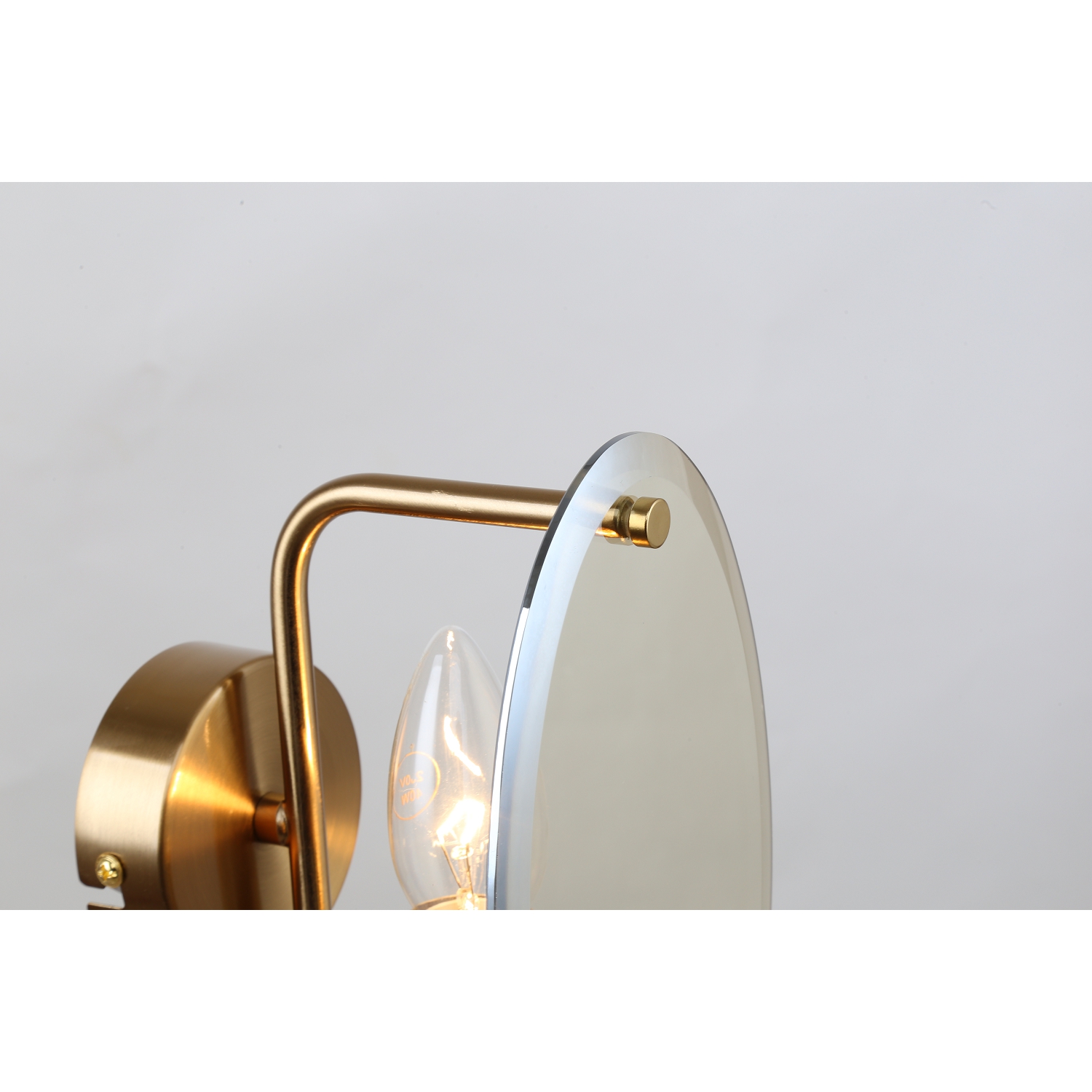 Бра F-Promo Ovate 4085-1W, D140*W120*H210, латунь
