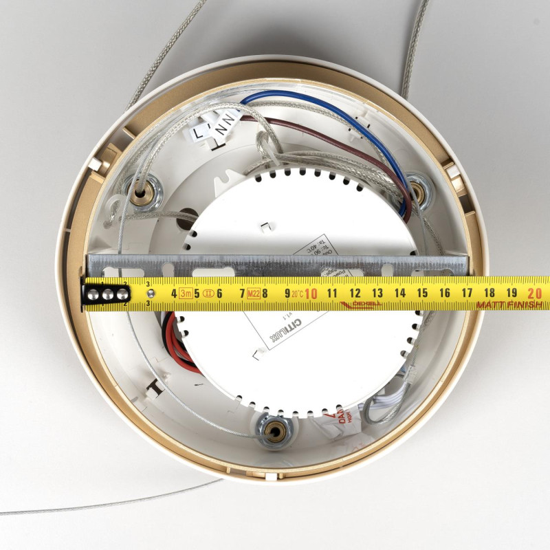 Люстра 75 см, 95W, 3000-5500K Citilux CL730B092S Юпитер Золото Люстра