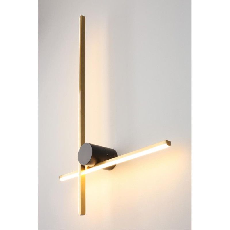 Бра 8,5*40*60 см, 1*LED, 12W, 3000K, Aployt BEATRIS APL.056.01.12, латунный