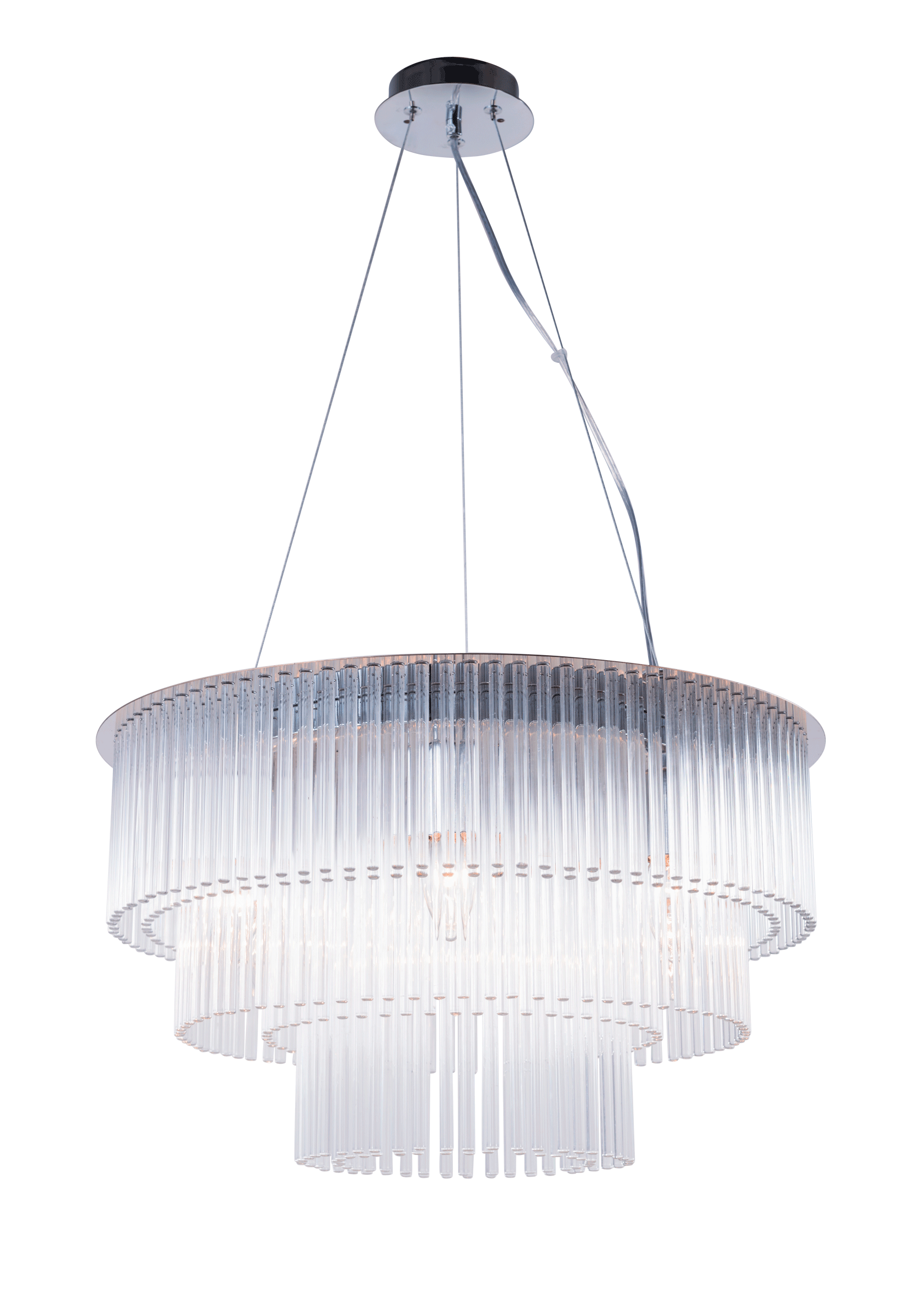 Люстра 500*320, 6*E14, 40W NewRgy Cristallo 2424R/6 CHR, Хром