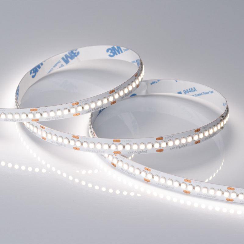Лента RT6-3528-240 24V Day4000 4x (1200 LED) (Arlight, 19.2 Вт/м, IP20) 017431. Цена указана за 5 метров. Продается кратно 5 метрам.
