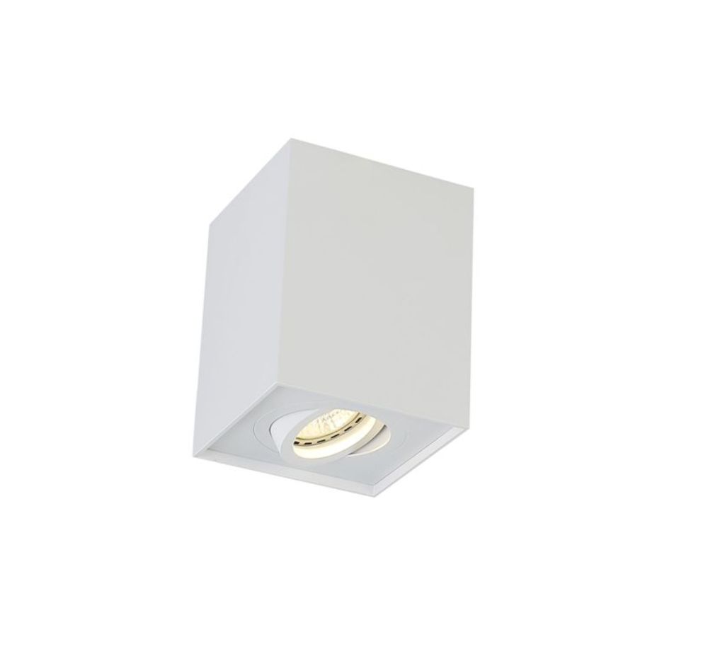 Светильник потолочный 10*10 см, Crystal Lux CLT 420C WH Белый