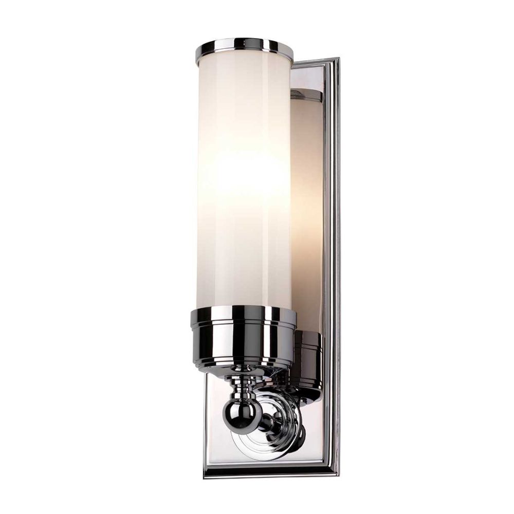 Бра для ванных комнат 11*12*48 см, G9*40W, Natural Concepts Elstead Lighting Worcester AG8-POL-BRASS, хром