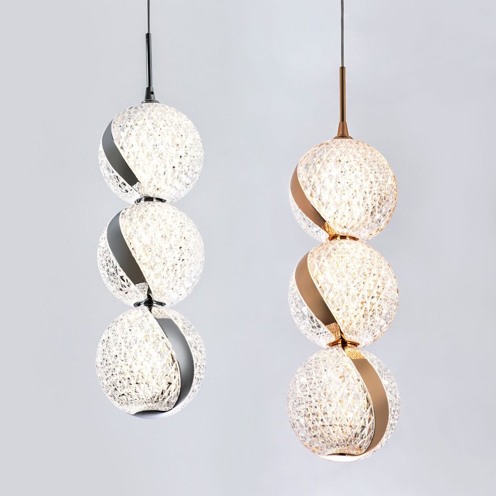 Подвесной светильник 10*10*200 см, LED 15W, 4000K, Хром MODESTYLE MS.89120.1