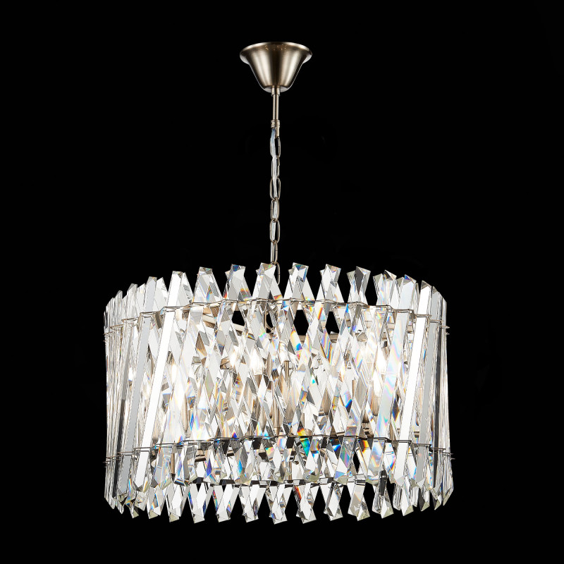 Люстра подвесная 50 см, ST LUCE FABIO SL1170.103.06 Никель