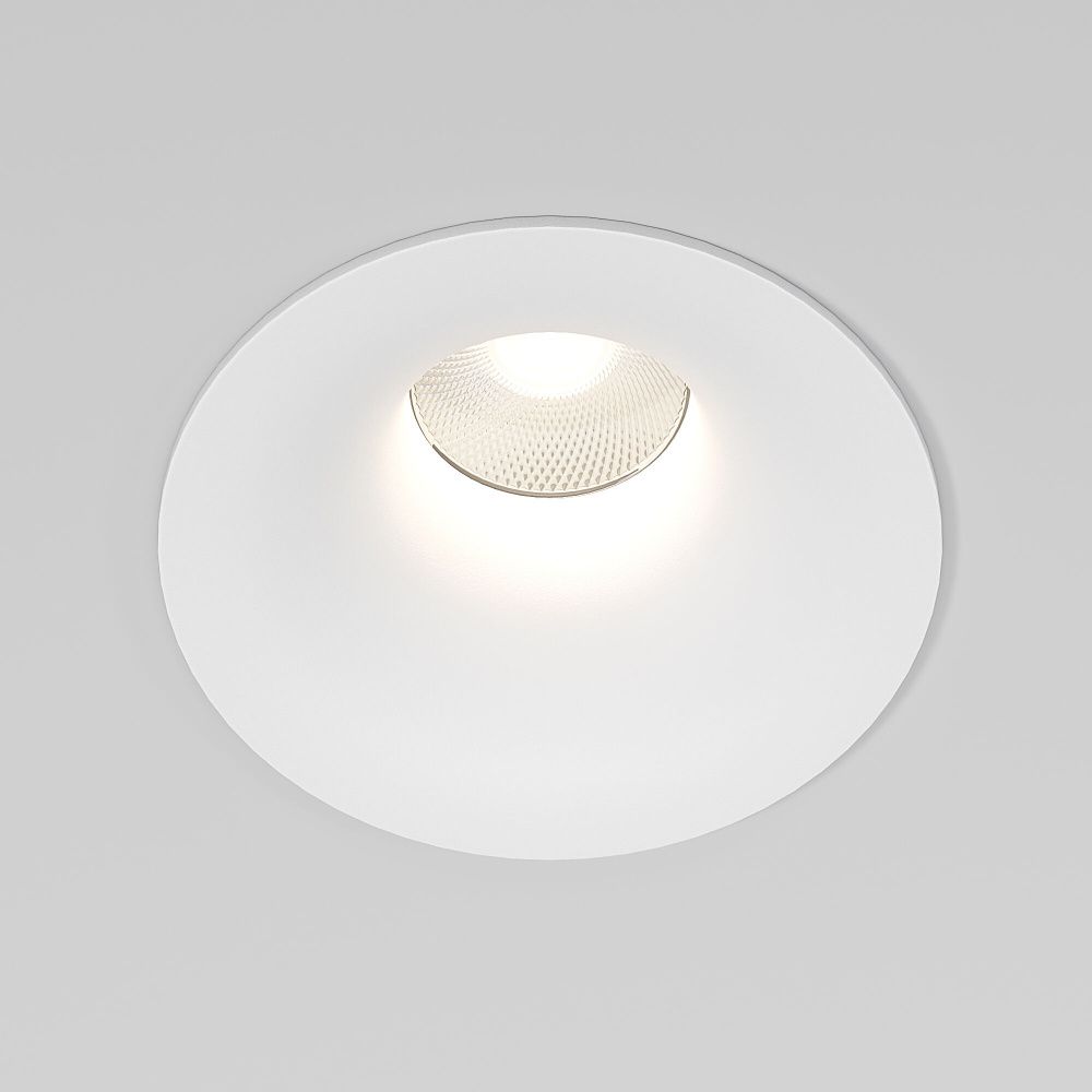 Потолочный акцентный светильник 8*8*6 см, LED, 15W, 4000K, Elektrostandard Bliss 25070/LED, белый
