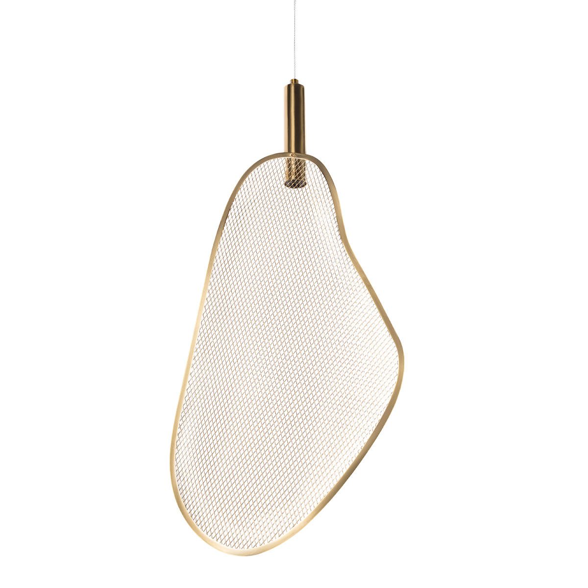Подвесной светильник *20*60 см, 1*LED*3W, 3000K, Loft It Leaf 10349/M, Бронза