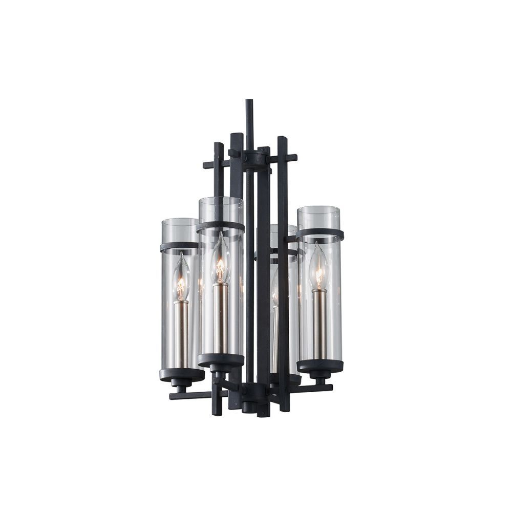 Люстра *31*67 см, E14*W, Natural Concepts Generation Lighting Ethan KL-BEACON-SQUARE-M-OZ, черный