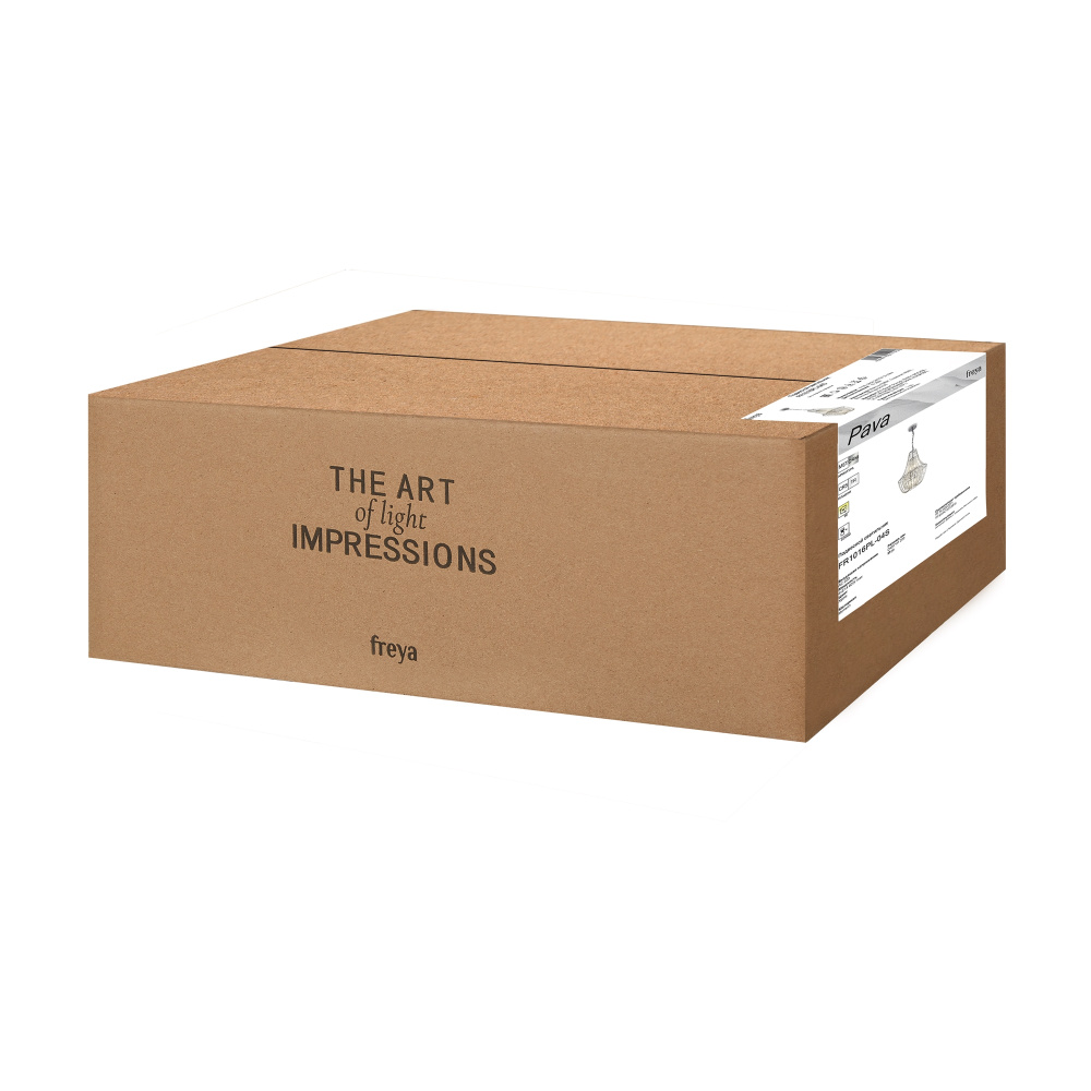 Люстра *45*-120 см, 4*E14*60W, Freya  FR1016PL-04S, Хром
