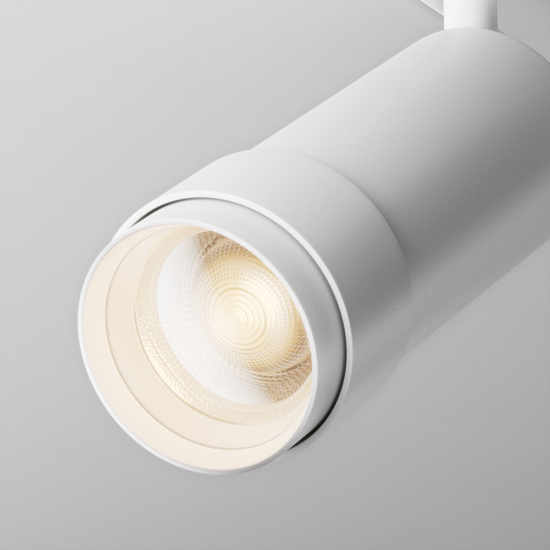 Светильник на шине 5,5*5,5*19,5 см, LED, 12W, 3000К, Maytoni Technical Focus Zoom TR211-1-12W3K-Z-W белый